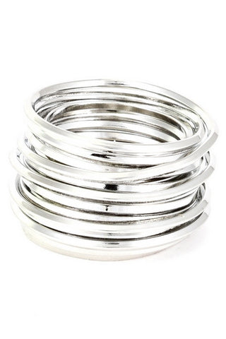 Carlton Wire Wrap Stacked Ring
