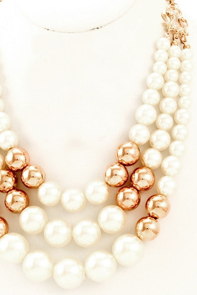 Ashton Pearl Necklace & Earrings