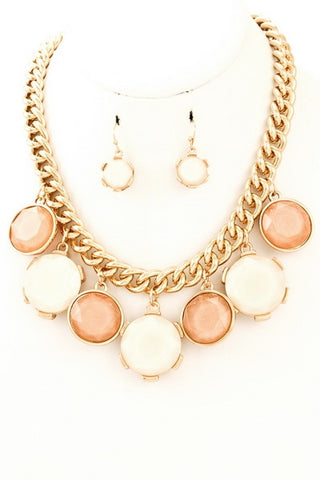 Chantilly Necklace & Earrings
