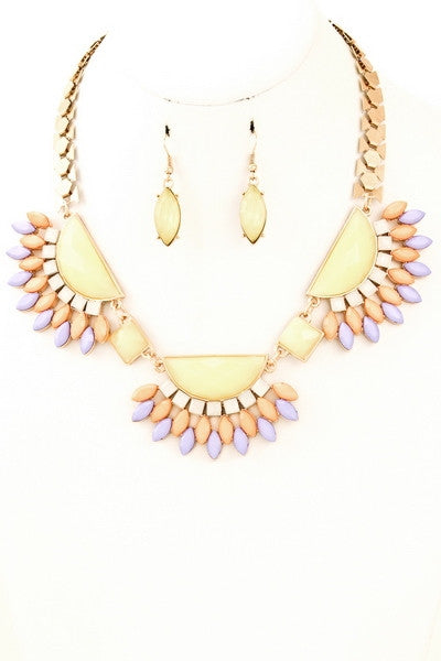 Chalon Necklace & Earrings
