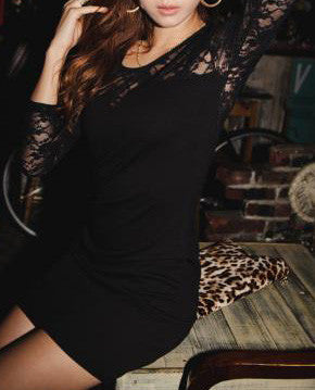 Susana Lace Mini Dress