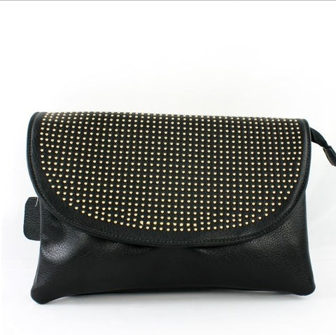 Ramona Clutch in Black