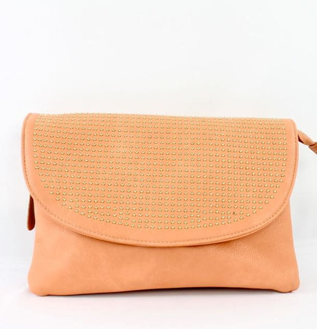 Ramona Clutch in Blush