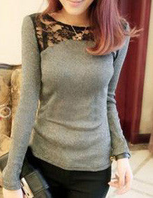 Louise Olive Lace Blouse