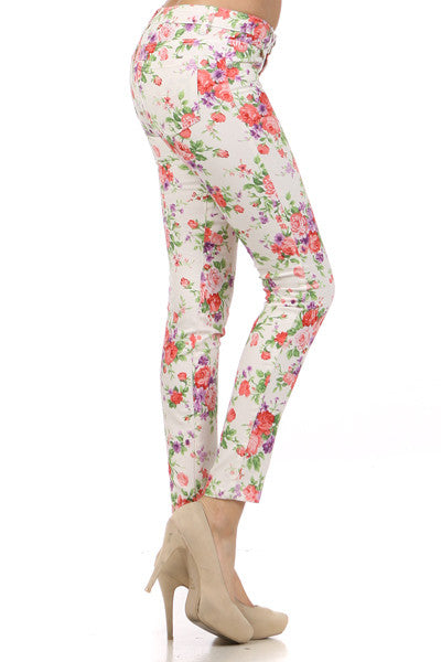 Las Alturas Floral Jeggings – Little L.A.