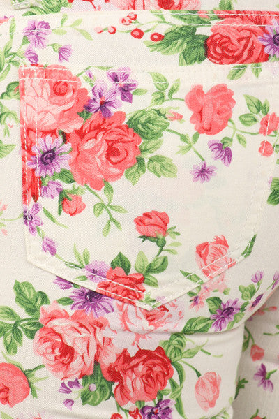 Las Alturas Floral Jeggings