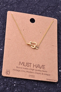 Heart & Arrow Necklace