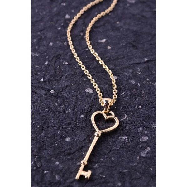 Genova "Heart Key" Necklace