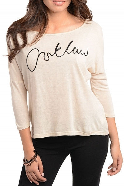"Outlaw" Tee