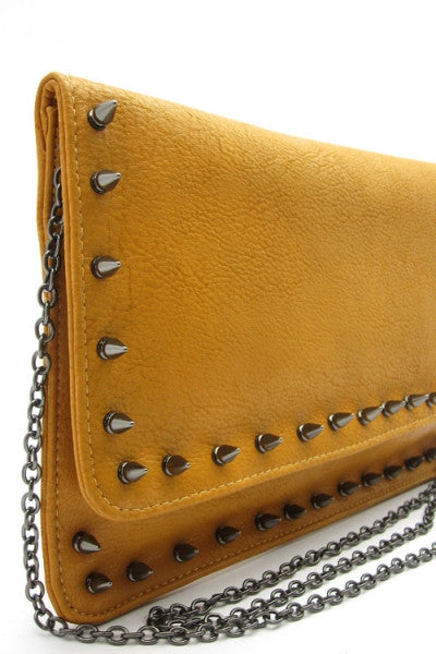 Doheny Studded Clutch